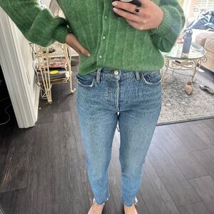 Reformation Serena High Skinny Crop Jeans